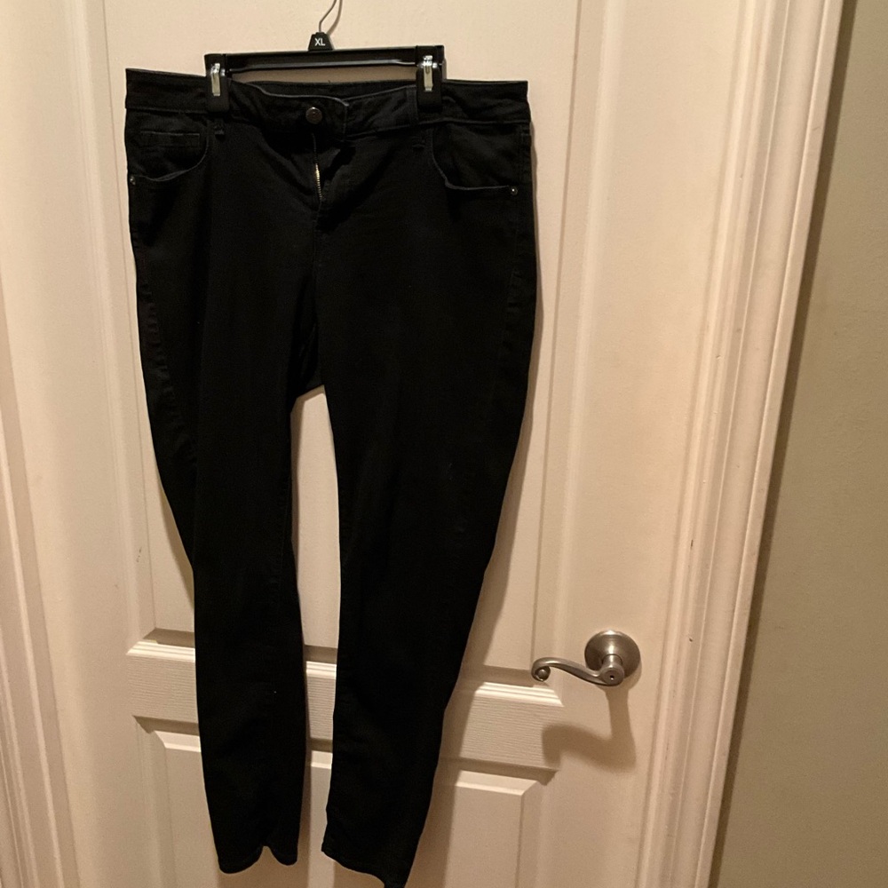 Old Navy Rockstar Black Jeans